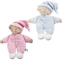 2018 Kawaii Teddy Bear Stuffed Toys Stuffed Animal Bear Plush Kawaii Plush Toys Soft Bedtime Sleep Doll Newborn Baby Kids toy