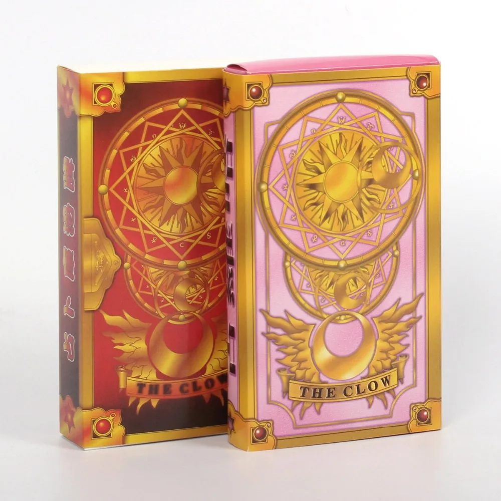 55pcs Anime Cosplay Card Captor Sakura Kinomoto Clow Cards Tarot - Costume  Props - AliExpress
