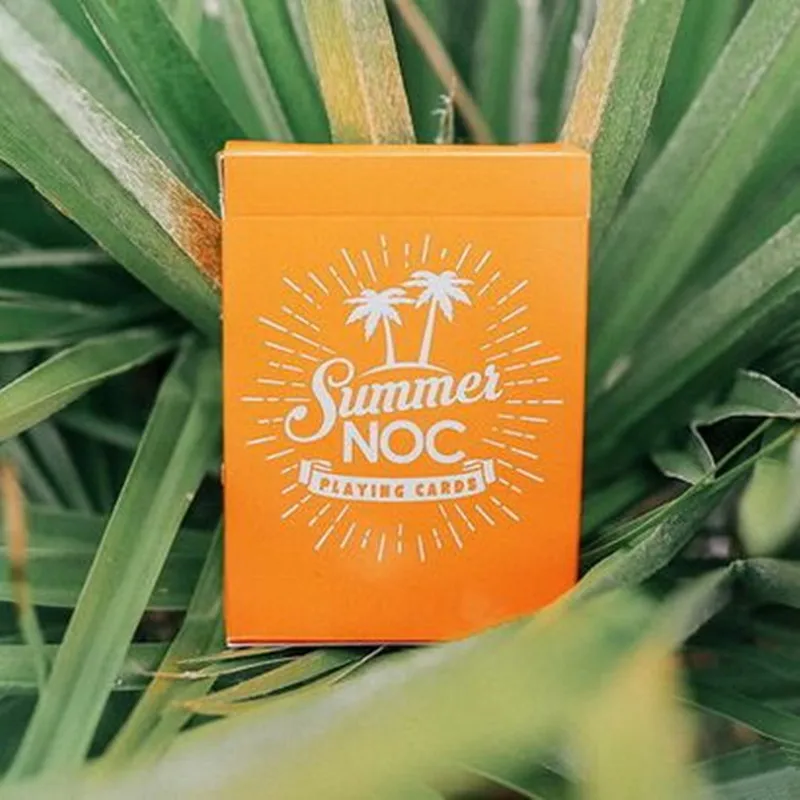 1 шт. игральные карты NOC Summer V2 оранжевого или небесно голубого цвета колода