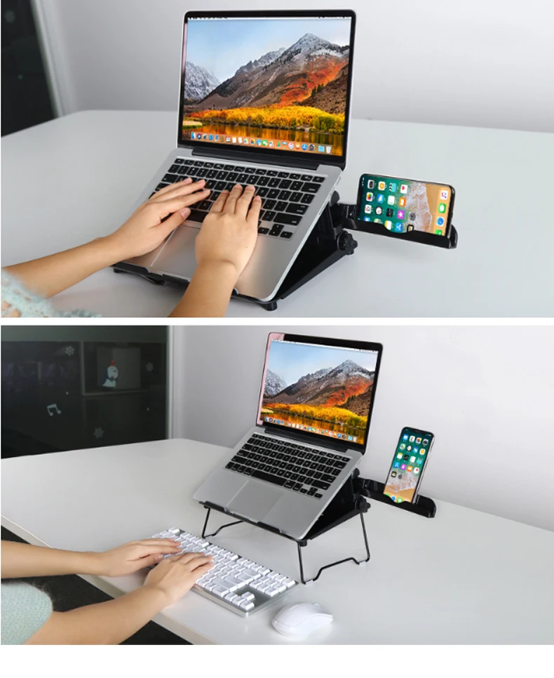 Складной портативный ноутбук стенд Угол обзора/Высота Регулируемый качество macbook pro Mac air держатель для ноутбука охлаждающая подставка