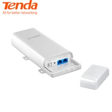 Tenda O3 150 Мбит/с Открытый 5 км 2,4 г CPE беспроводной WiFi ретранслятор расширитель маршрутизатор точка доступа Wi-Fi мост с POE адаптером