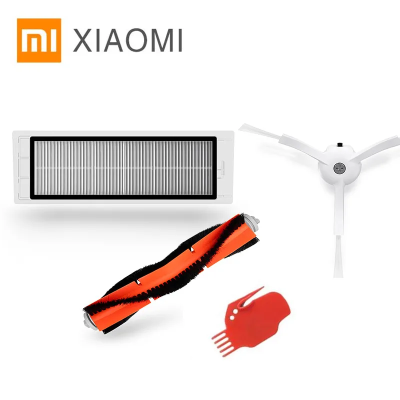 Подходит для XIAOMI Робот-Пылесос часть пакета HEPA фильтр, основной щетка, инструмент, боковая щетка для Xiaomi и robocock Vacuum