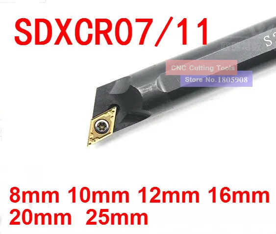 

1PCS S08K-SDXCR07/S10K-SDXCR07/S12M-SDXCR07/S16Q-SDXCR011/S20R-SDXCR11/S25S-SDXCR11/S32T-SDXCR11 SDXCL07/11 Turning tools