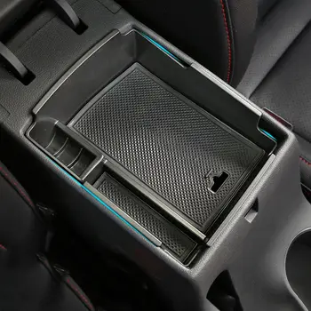 

BBQ@FUKA Fit For 2016 2017 Hyundai Elantra Armrest Storage Box Center Console Bin Tray Holder Container