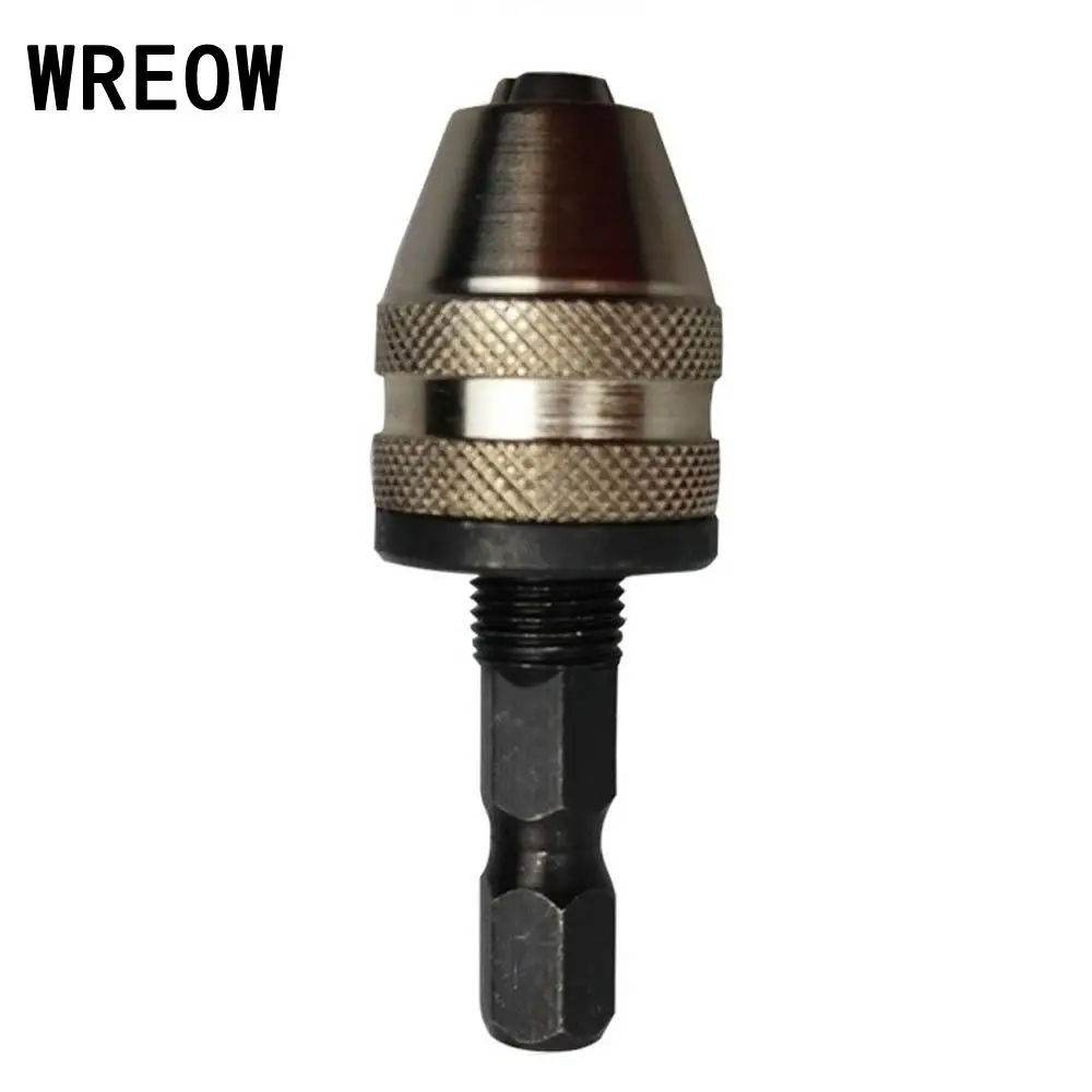 Brand New Keyless Drill Chuck Screwdriver Impact Driver Adaptor Hex