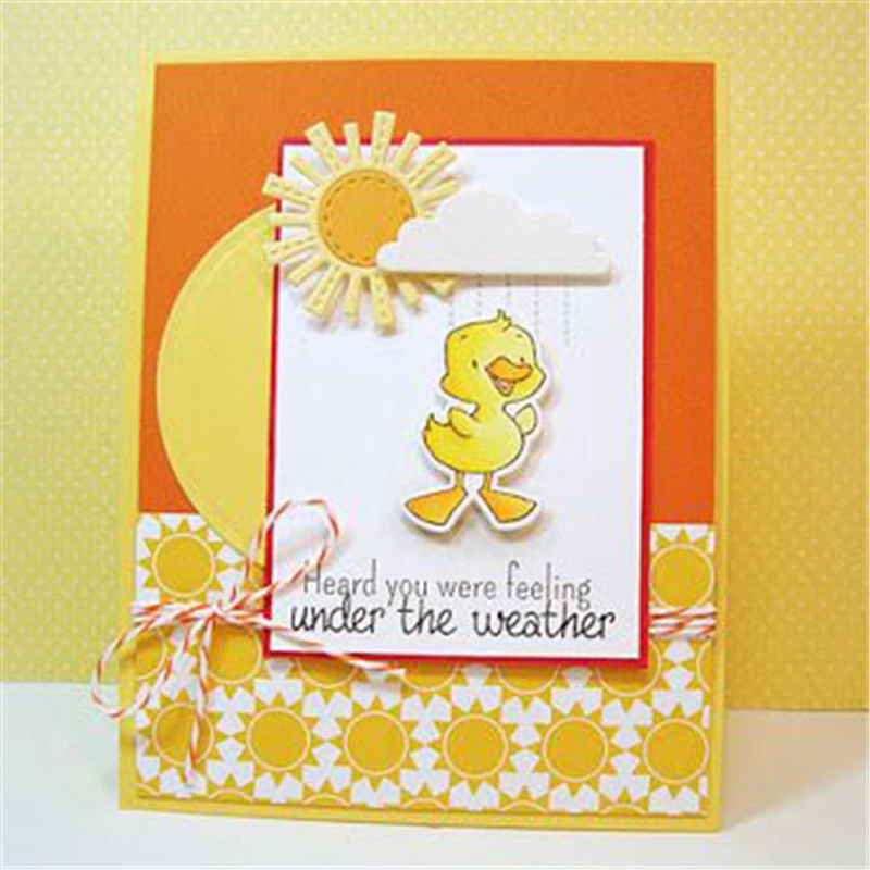 

Naifumodo 86*77mm Animal Ducks Metal Cutting Dies Scrapbooking for Card Making DIY Embossing Cuts Dies Craft
