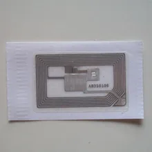 100 шт/партия Rfid Library этикетки/стикер/бирка 13,56 МГц ISO 15693 I код SLIX 40*25 мм