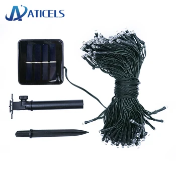 

12M 100LEDs Solar LED String Fairy Lights 8 modes Christmas Tree Garland Light Waterproof for Outdoor Garden Holiday Decoration
