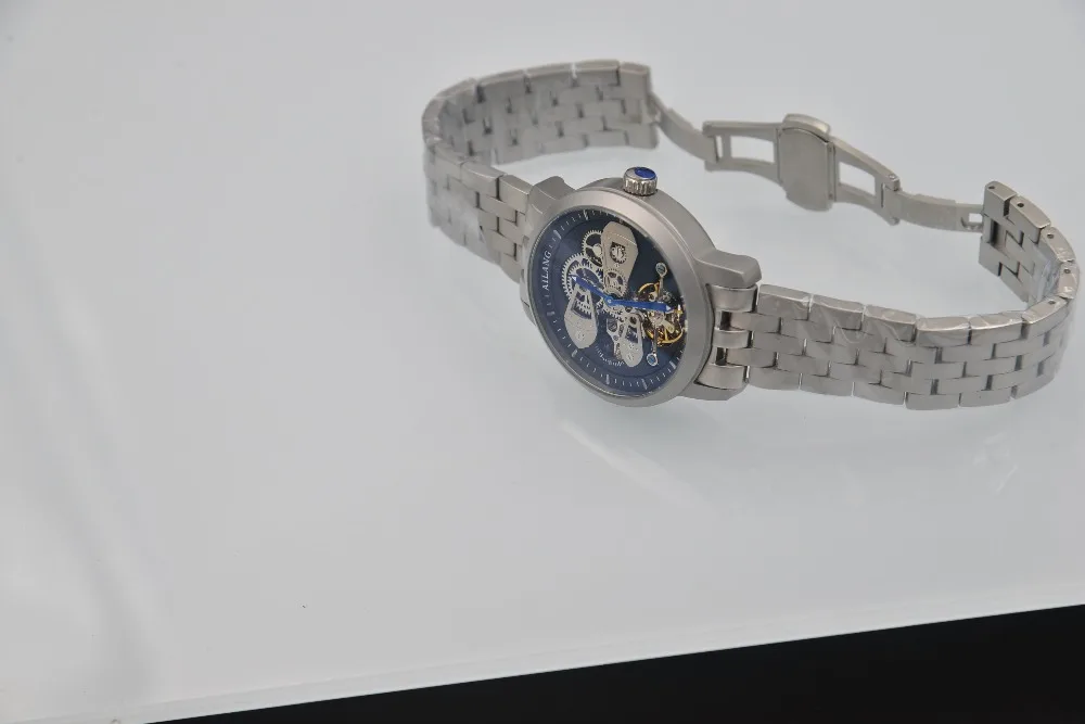 AILANG Мужские автоматические механические модные часы топ бренда Tourbillon высококачественные часы из нержавеющей стали Relogio Masculino