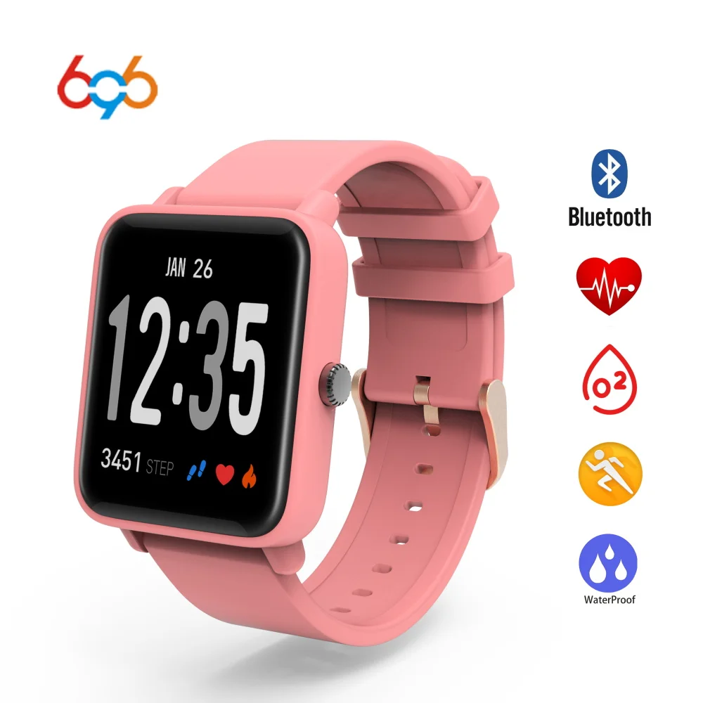 696 DO10 Heart Rate Monitor Fitness tracker Blood Oxygen Pressure Smart Band High-definition Screen Weather Forecast Wristband |