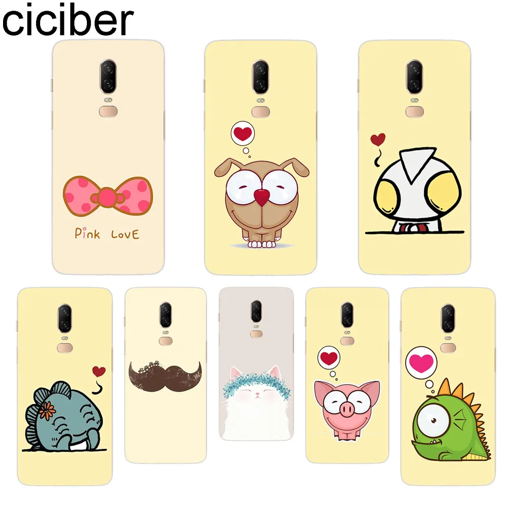 ciciber Cartoon Animal Phone Case For font b Oneplus b font font b 7 b font