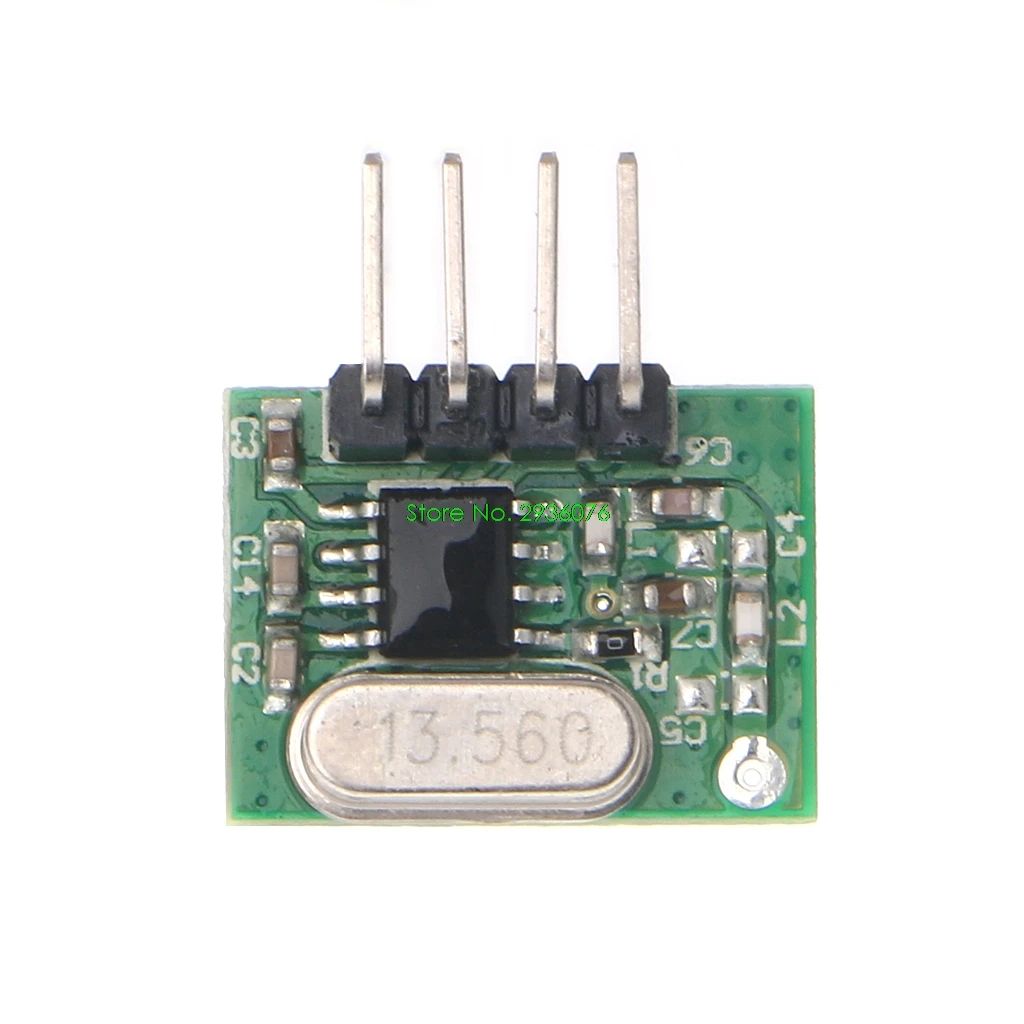 

1set RF Module 433 Mhz Superheterodyne Receiver Transmitter Kit With Antenna For Arduino Uno Diy Kits Remote Control
