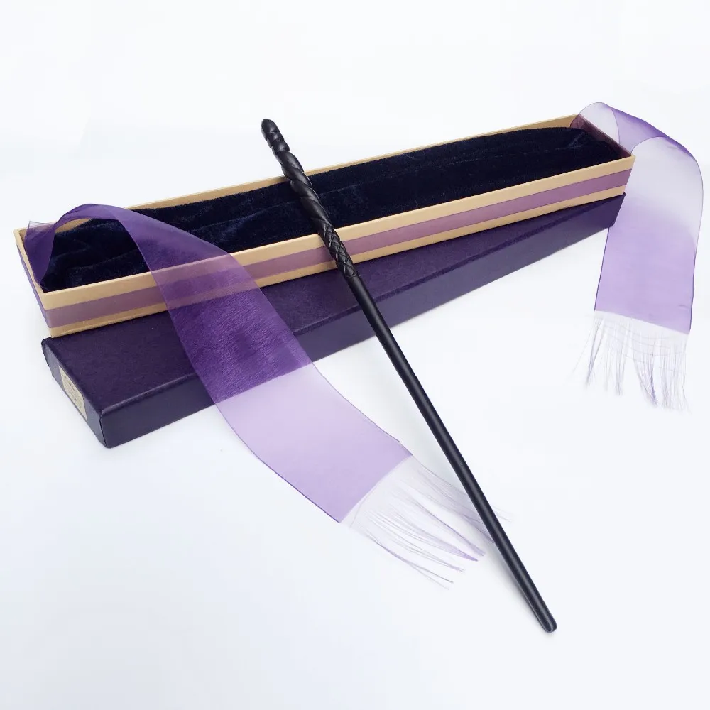 

New Arrive Metal/Iron Core Ginny Weasley Magic Wand/ Harry Potter Magical Wand/ Elegant Ribbon Gift Box Packing