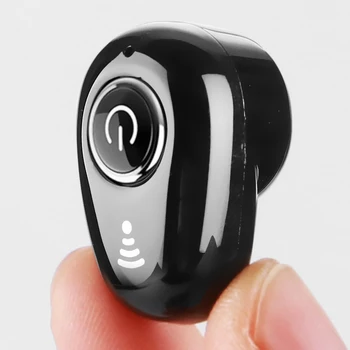 

S650 Mini In-Ear Bluetooth Earphone Invisible Wireless Stereo Bass Sport Bluetooth Earbuds Handsfree With Mic for Mobile Phone
