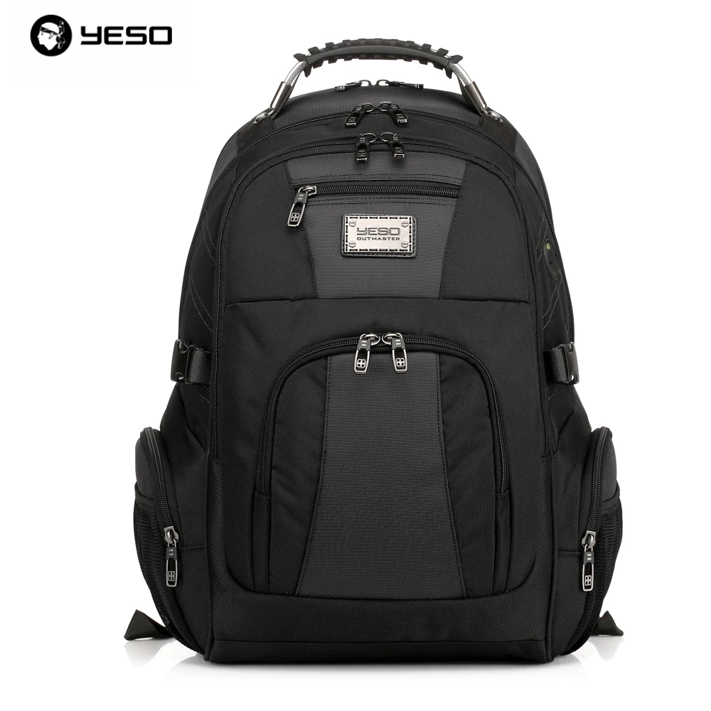 YESO Brand 2017 Waterproof Oxford Business Backpack Men the Knapsack Travel School Backpacks ...