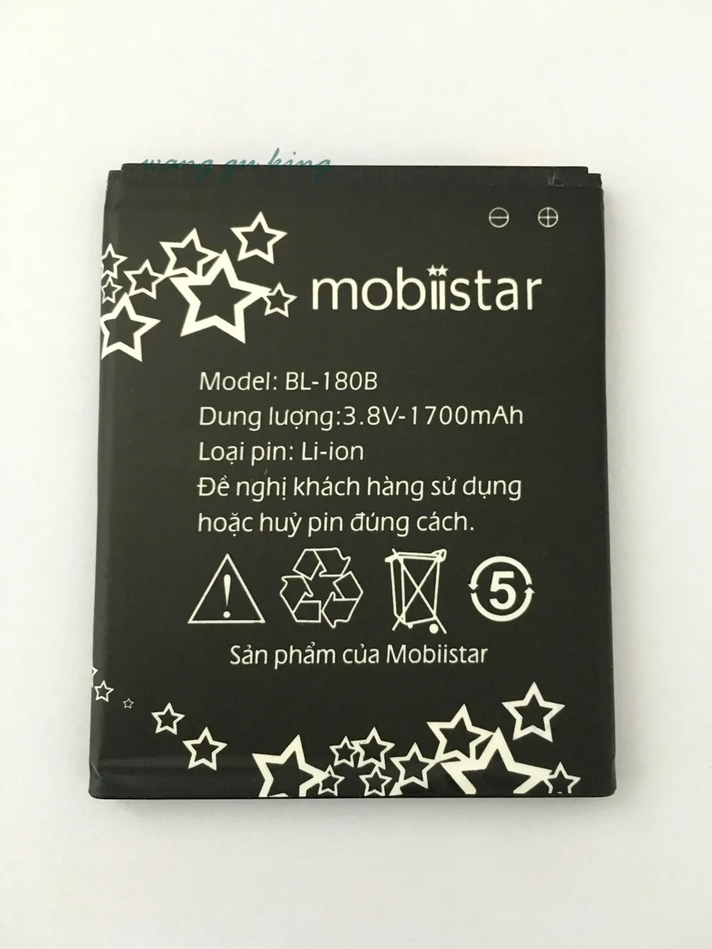mobiistar Battery BL 180B Replacement 1700mAh Capacity Li