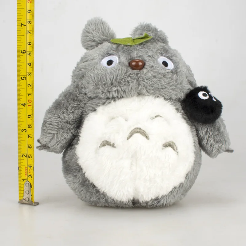 My Neighbor Totoro Plush Toy Kawaii Anime Lotus Leaf Totoro Coal Black Briquettes Dolls 5pcslot 17cm  (5)