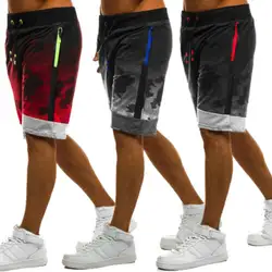 2019 мужские летние фитнес джоггеры тренировочные беговые повседневные спортивные фитнес-шорты пляжные шорты тренировочные брюки