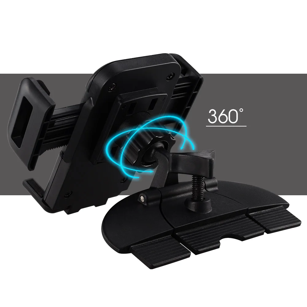  Mpow MCM3 CD Slot Car Phone Holder 360 Rotation Car Mount Holder Stand For iPhone X/ XR/ 8/ 8 Plus 
