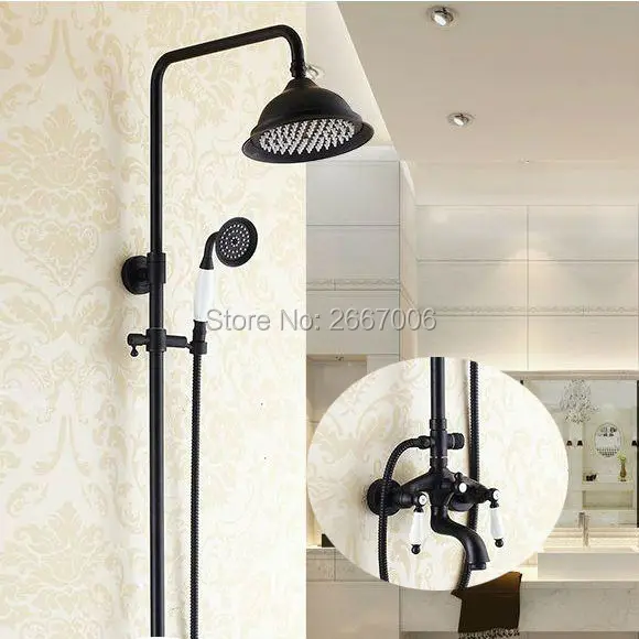 Free shipping Home Improvement Brass Shower Set