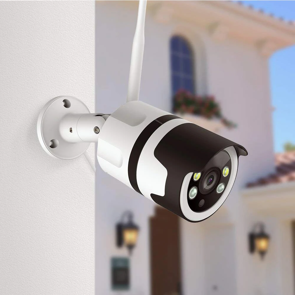 

IP camera wifi 720P outdoor waterproof security home wireless camera wi fi P2P bullet camera two way audio surveillance camera