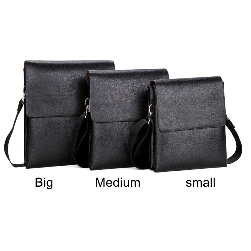 Men Shoulder Crossbody Bag Zipper Messenger Briefcase For Mobile Phone Business MSJ99