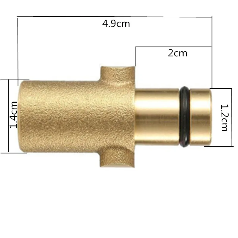 Адаптер насадки для итальянский Nilfisk/KEW/Gerni серии WAP спокойный автомобиль шайба машина для очистки пены пистолет стиральная медь высокого давления