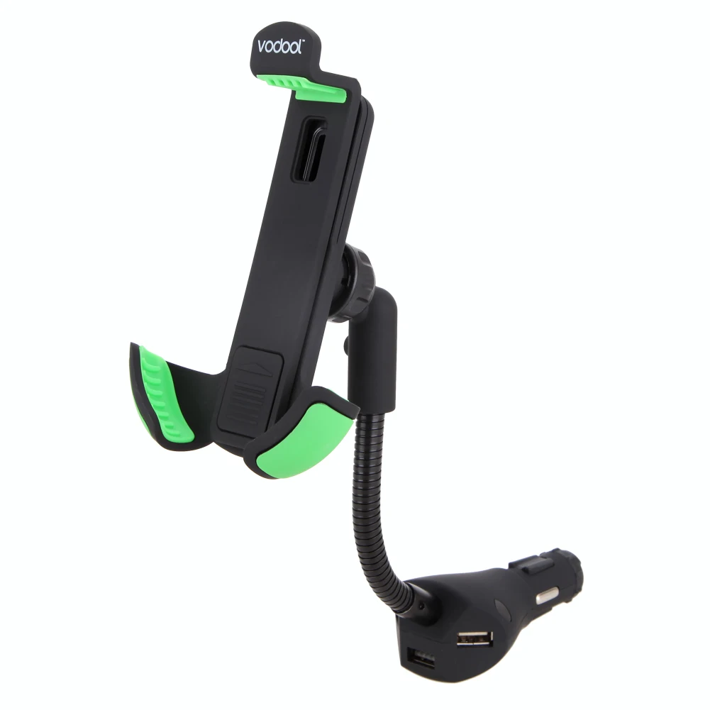 12 24v Car Phone Holder Cigarette Lighter Socket support 3 Charging USB