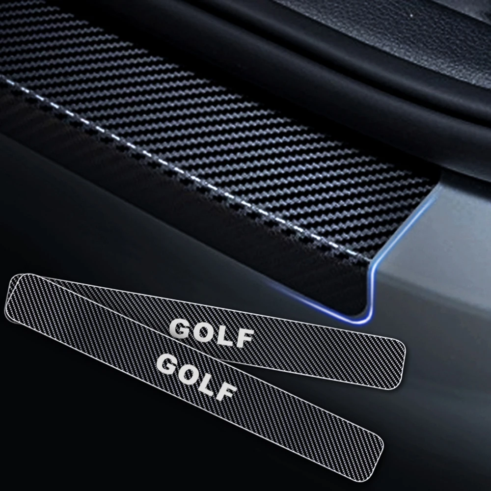 4 шт. наклейки на пороги автомобиля Volkswagen VW Golf|Буксиры и подвесные подножки| |