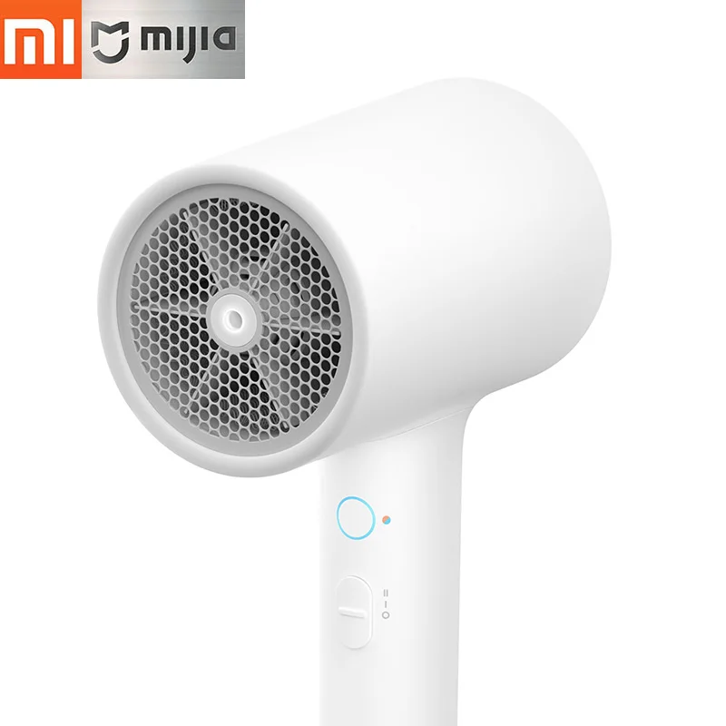 Скидка Xiaomi Mijia фен для волос 1800 Вт водный Ион электрический фен для волос Быстросохнущий ион для защиты волос умный фен с контролем температуры