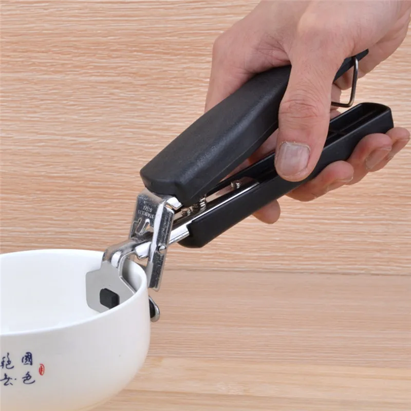 

1PCS Home Camping Anti-hot Anti-Scald Pot Bowl Pan Bowl Gripper Cookware Cooking Picnic Arm Holder Carrier Handle Clip Clamp