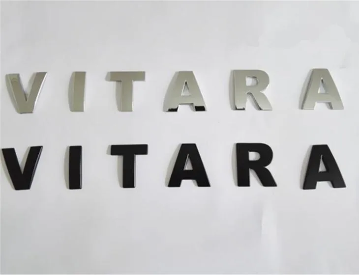 

stainless steel bonnet hood machine metal decorative letters labeling car styling for 2016 Suzuki Vitara sx4 s-cross Car styling