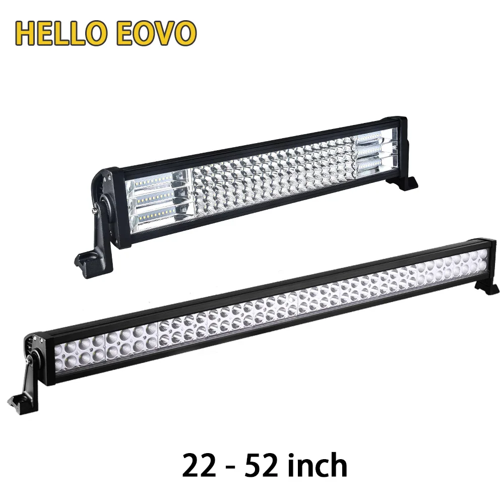 HELLO EOVO 22 32 42 52 дюйма светодиодный светильник бар рабочий для вождения