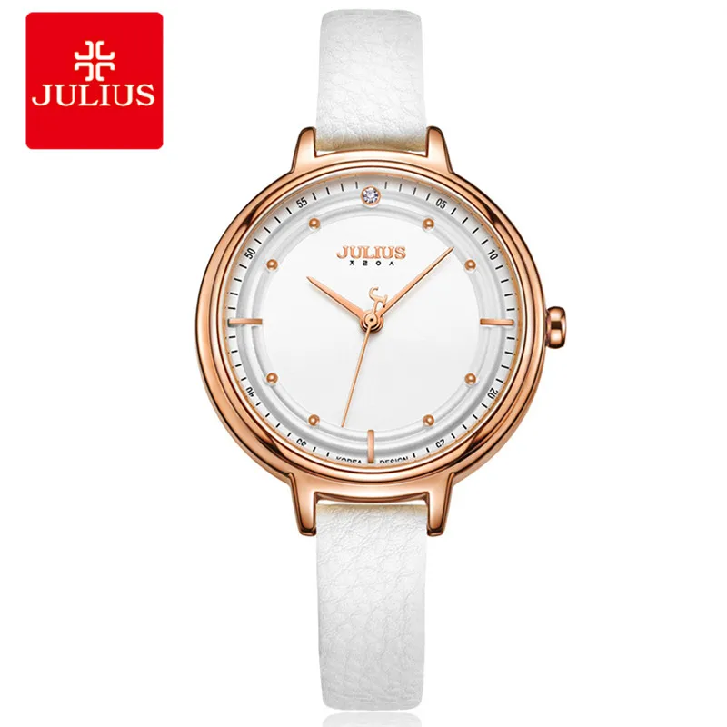 

JULIUS 2018 New Luxury Rose Gold Lady Watch For Women Girls Gift Gold Silver Whatch Relogio Feminino Dourado Marca Famosa A1D1