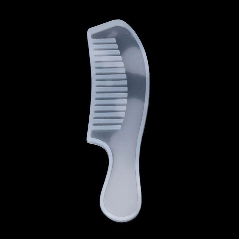 3D прозрачный силиконовая расческа плесень эпоксидной смолы формы для DIY ювелирных изделий Инструменты