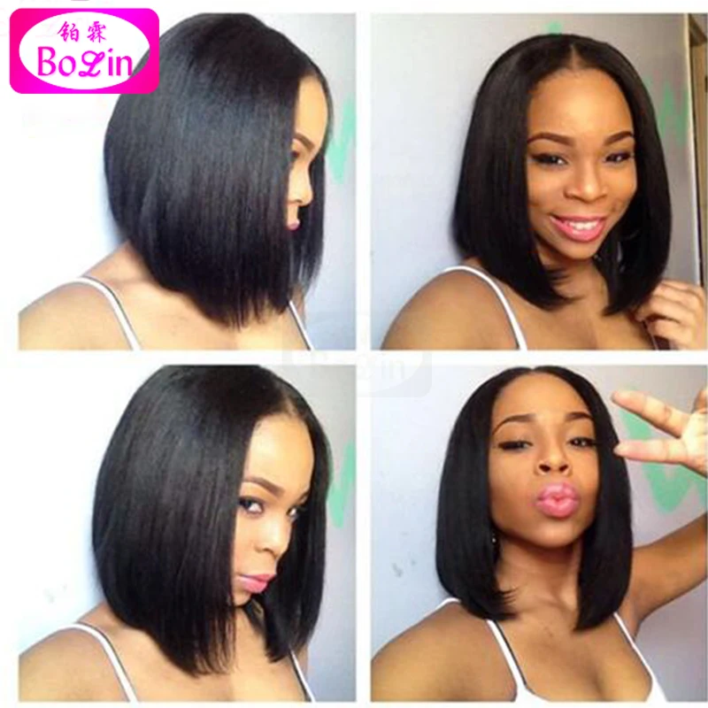 2016 Fashion Style Bob Wig Full Lace Glueless Lace Front