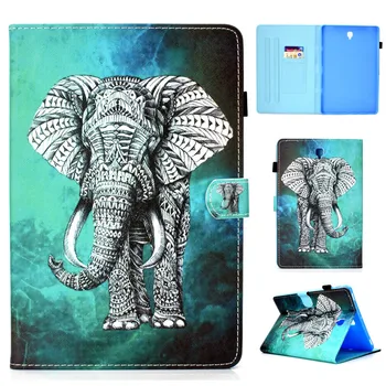 

PU Leather Case For Samsung Galaxy Tab S4 10.5 T830 T835 SM-T830 Cover Fundas Tablet Fashion Painted Skin Flip Stand Shell