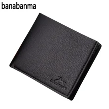 Bababanma, модный мужской кошелек, удобный, выразительный, из искусственной кожи, многопозиционный, высокое качество, дизайнерский кошелек, зажим для денег, для мальчиков, подарок для подростков