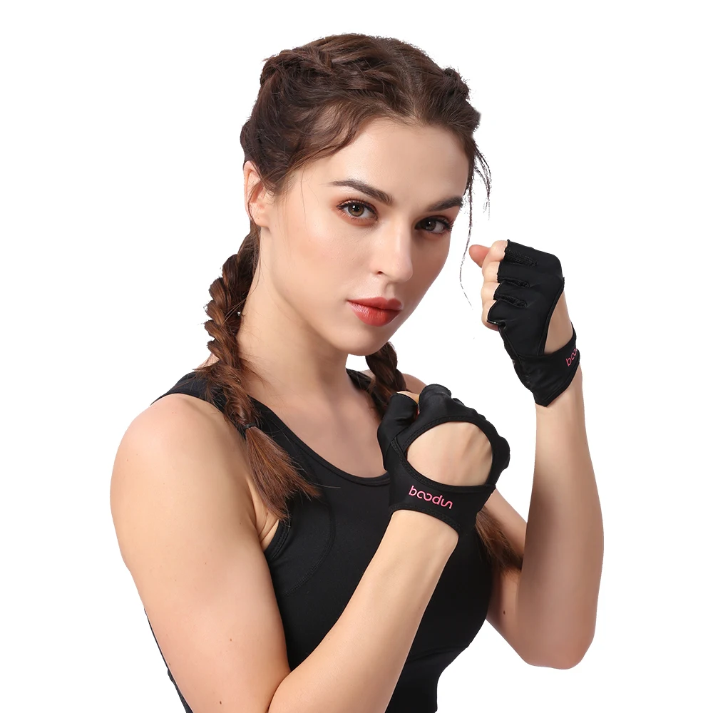 Brand Pro Gym Fitness Gloves Half Finger Non-slip Training Sport Kettlebell Dumbbell Powerlifting Women Glove Yoga Body Building Brand Pro Gym Fitness Gloves Half Finger Non-slip Training Sport Kettlebell Dumbbell Powerlifting Women Glove Yoga Body Building