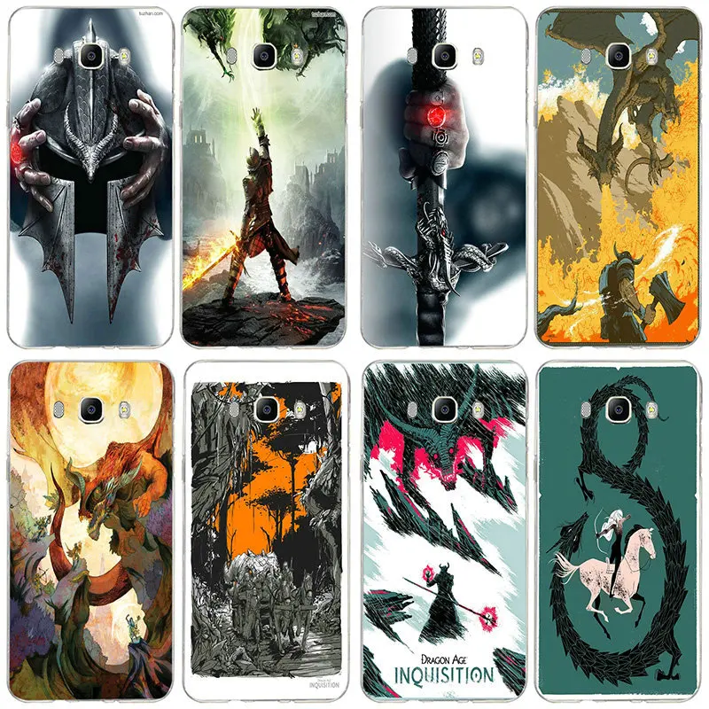 

Dragon Age Inquisition Soft Phone Cases for Samsung S2 S3 S4 S5 Mini S6 S7 Edge S8 S9 S10 Plus Lite Note 5 8 9 Shell