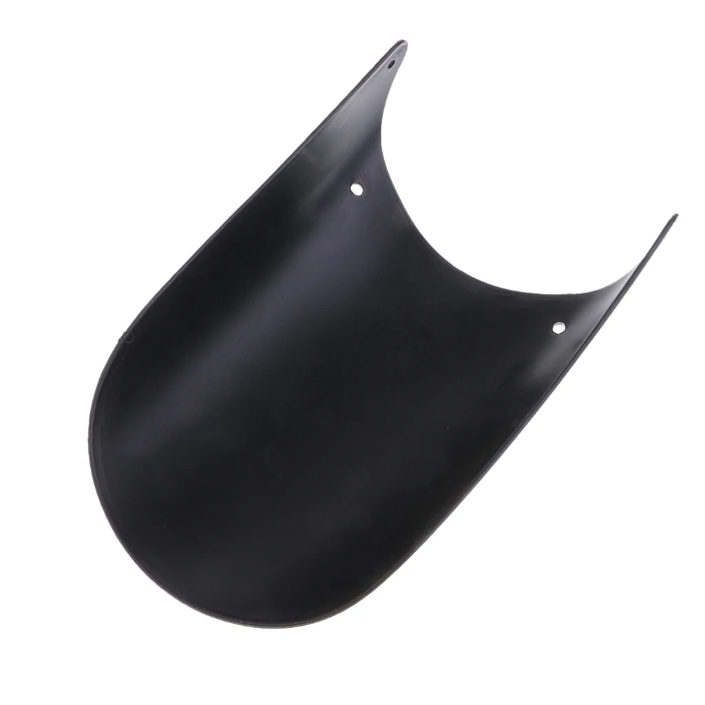 Universal Motorcycle Fender Extender / Front Mudguard Extension for Motorcycle Extenda Fenda (Black)