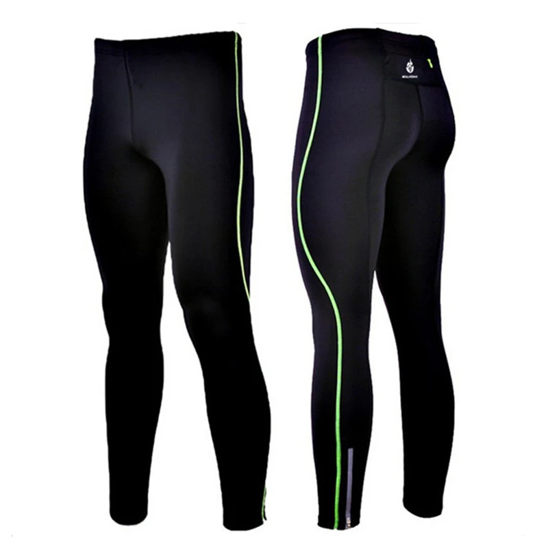 WOLFBIKE Men's Compression Tights Tight Base Layer Skins Running Run