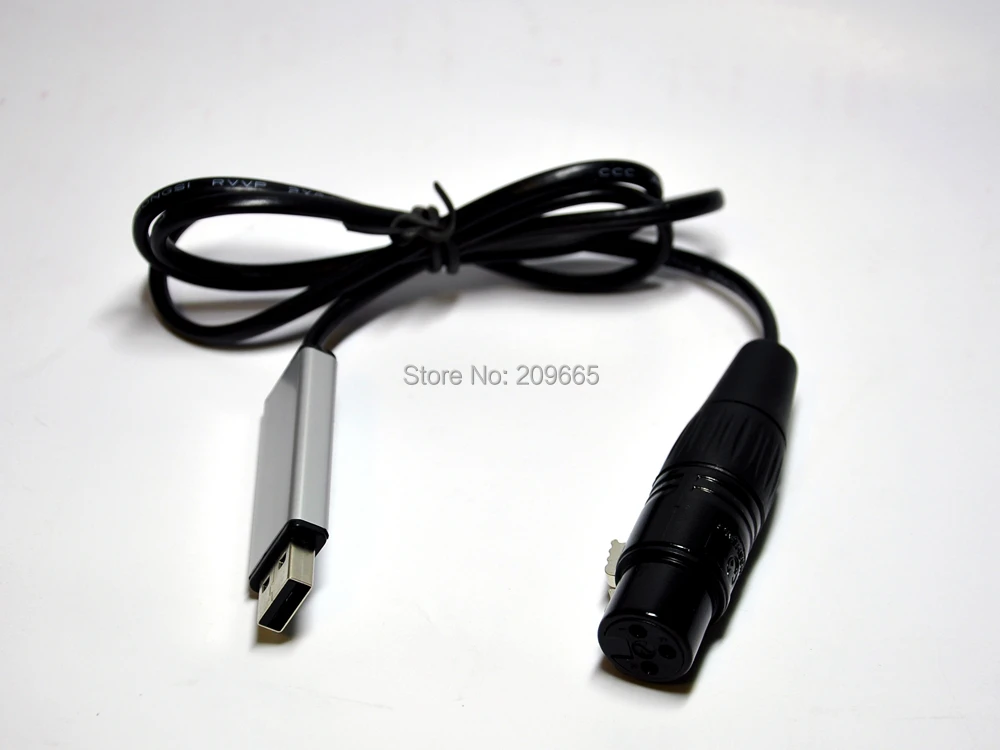 TIPTOP 1 шт. мини USB DMX 512 интерфейс адаптер контроллер DMX512 для сценического освещения