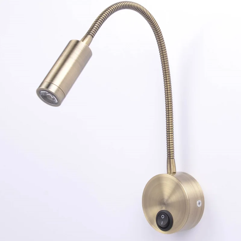 Golden/silver 3w Arm Flexible 6