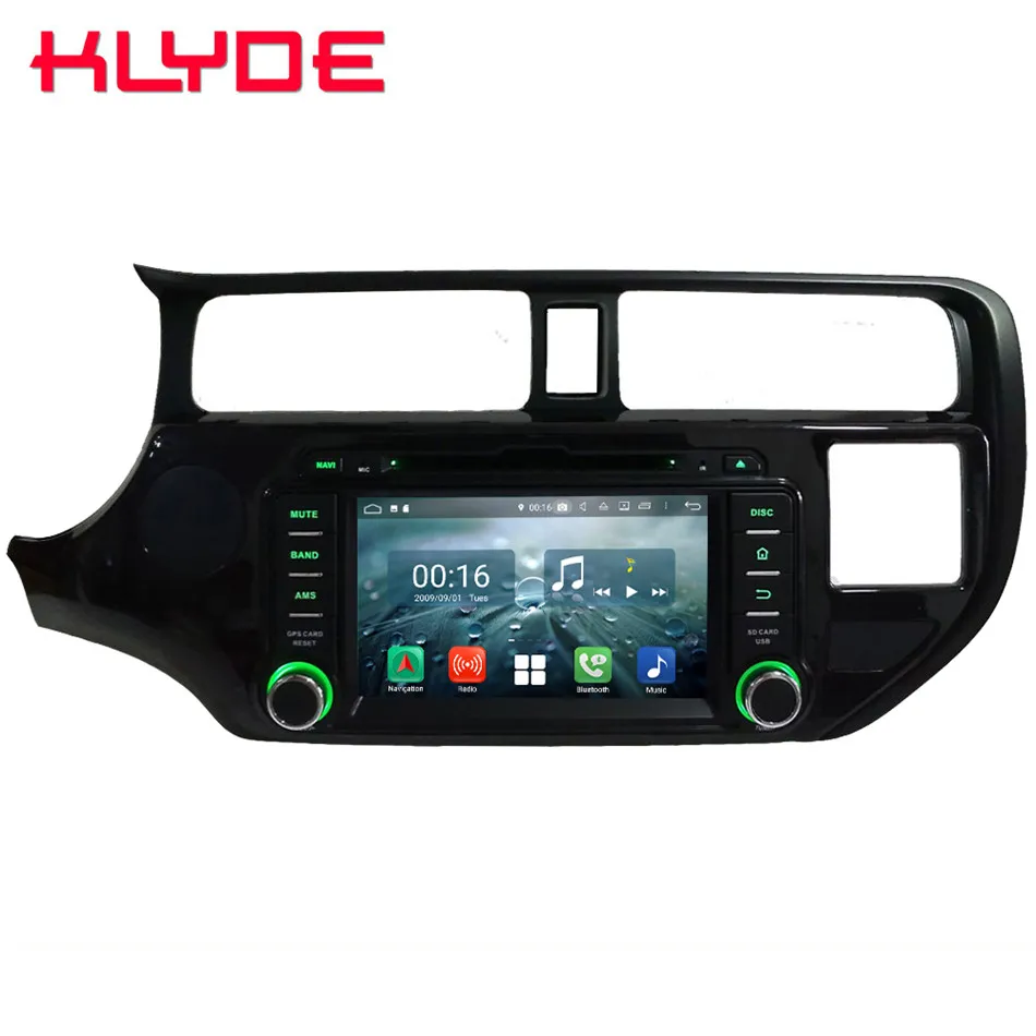 

7" Octa Core 4G WIFI Android 8.1 4GB RAM 64GB ROM RDS USB AUX Car DVD Multimedia Player Radio Stereo For K3 RIO Pride 2011-2014