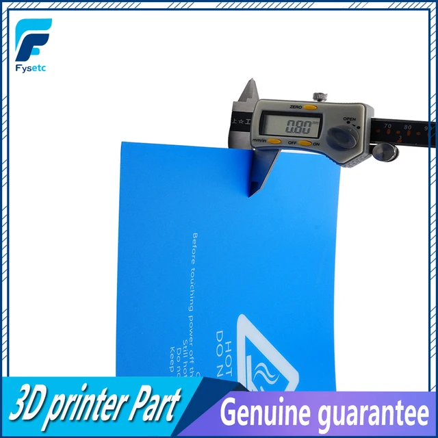 Best Offers 1pc 220x220mm Blue Frosted Heated bed For Wanhao i3 Anet A8 A6 Tarantula 3D Printer Sticker Build Sheet build plate tape with 3M