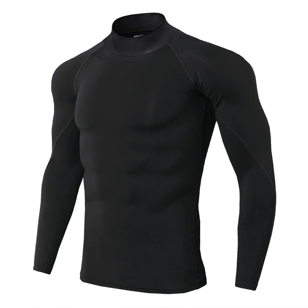 New Quick Dry Running Shirt Men Bodybuilding Sport T-shirt Long Sleeve Compression Top Gym t Shirt Men Fitness Tight Rashgard