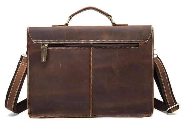 Vintage leather handbag aslant package free shipping