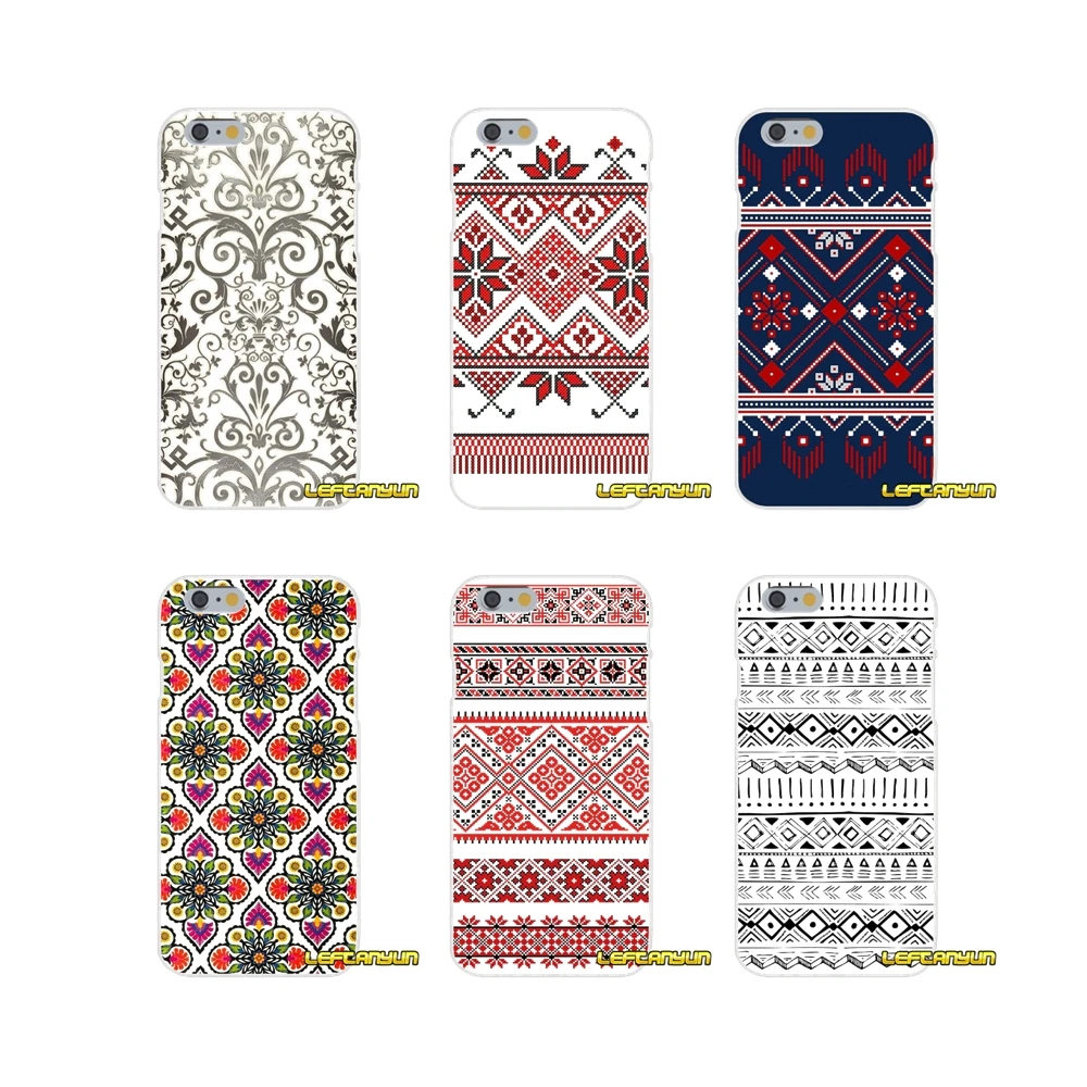 Отличный орнамент для Украины iPhone X 4 4S 5 5S 5C SE 6 6S 7 8 Plus Аксессуары чехлы