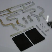 Baja 5 T сплав заднее крыло серебристого цвета 7B004-7R